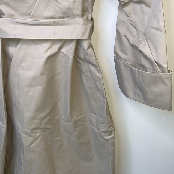 MAJE HOODED TRENCH COAT WITH BELT - camel 40 | US 8 NWT - Picture 11 of 16
